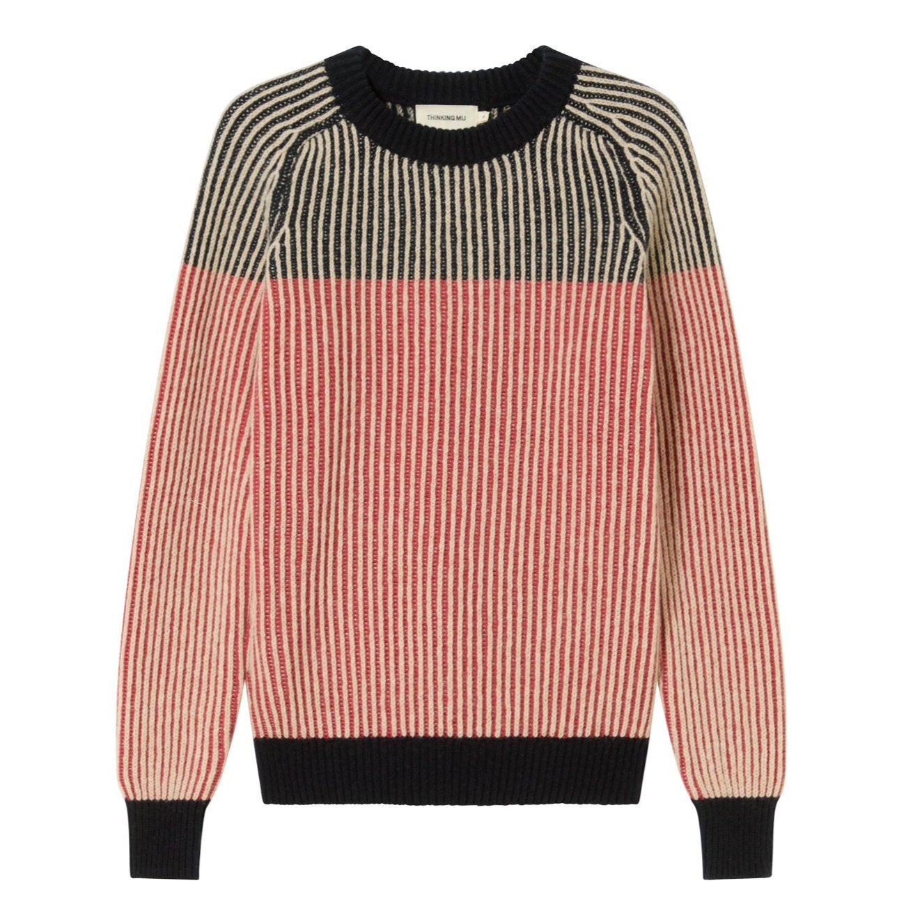 Icecream Stripes Woll-Pullover