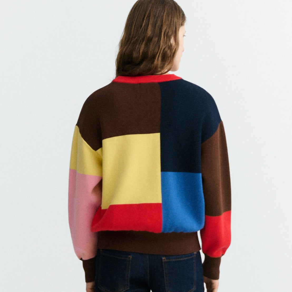 Coulourblock Pullover, Petra