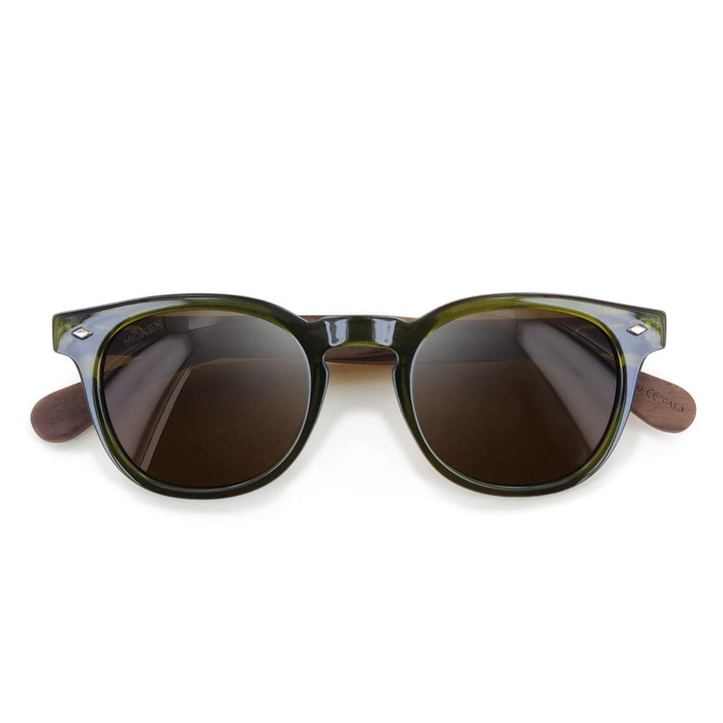Sonnenbrille Woody aus Holz und pflanzenbasiertem Kunststoff
