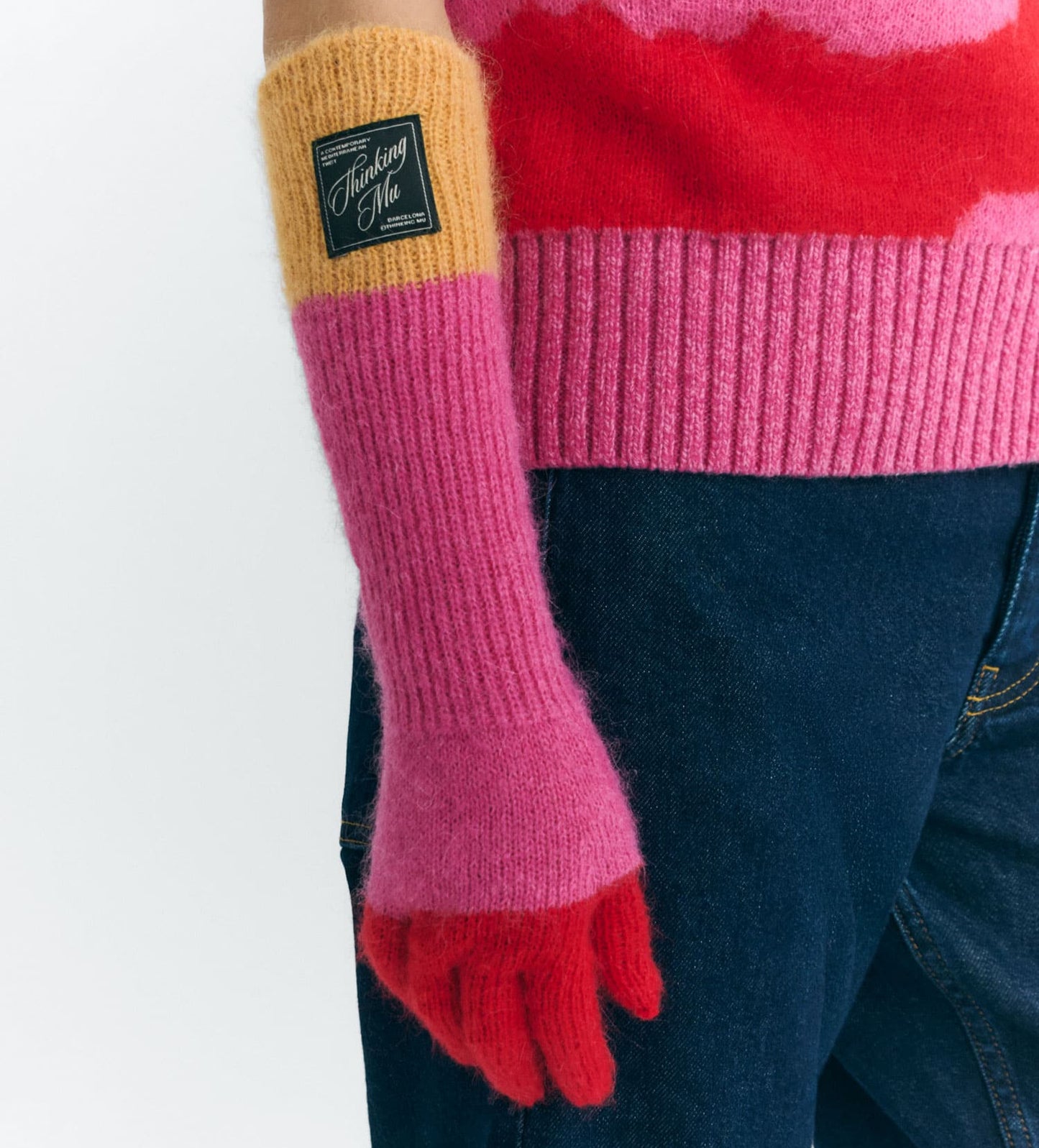 Maggie Woll-Handschuhe mit langem Schaft