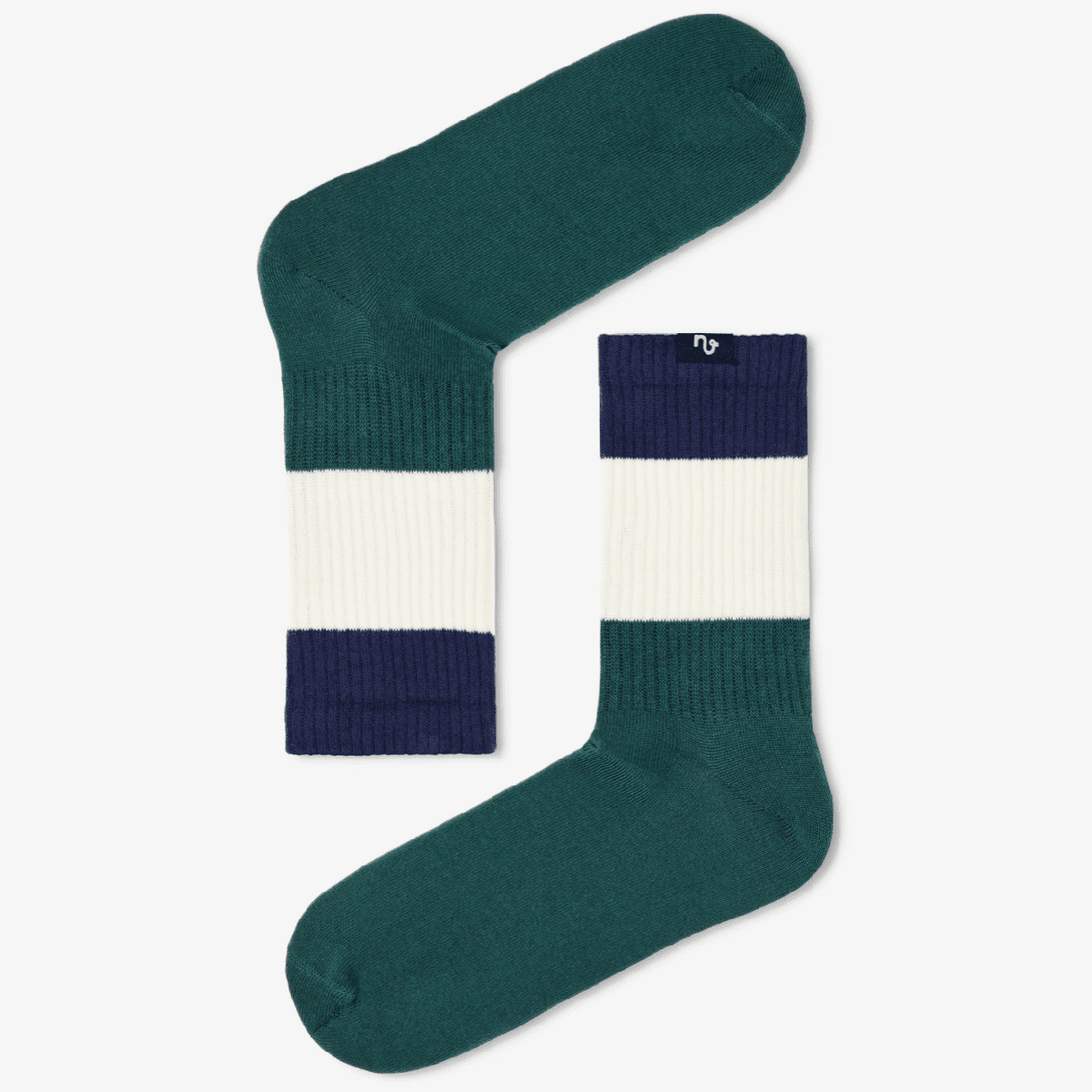 Blockstreifen-Socken