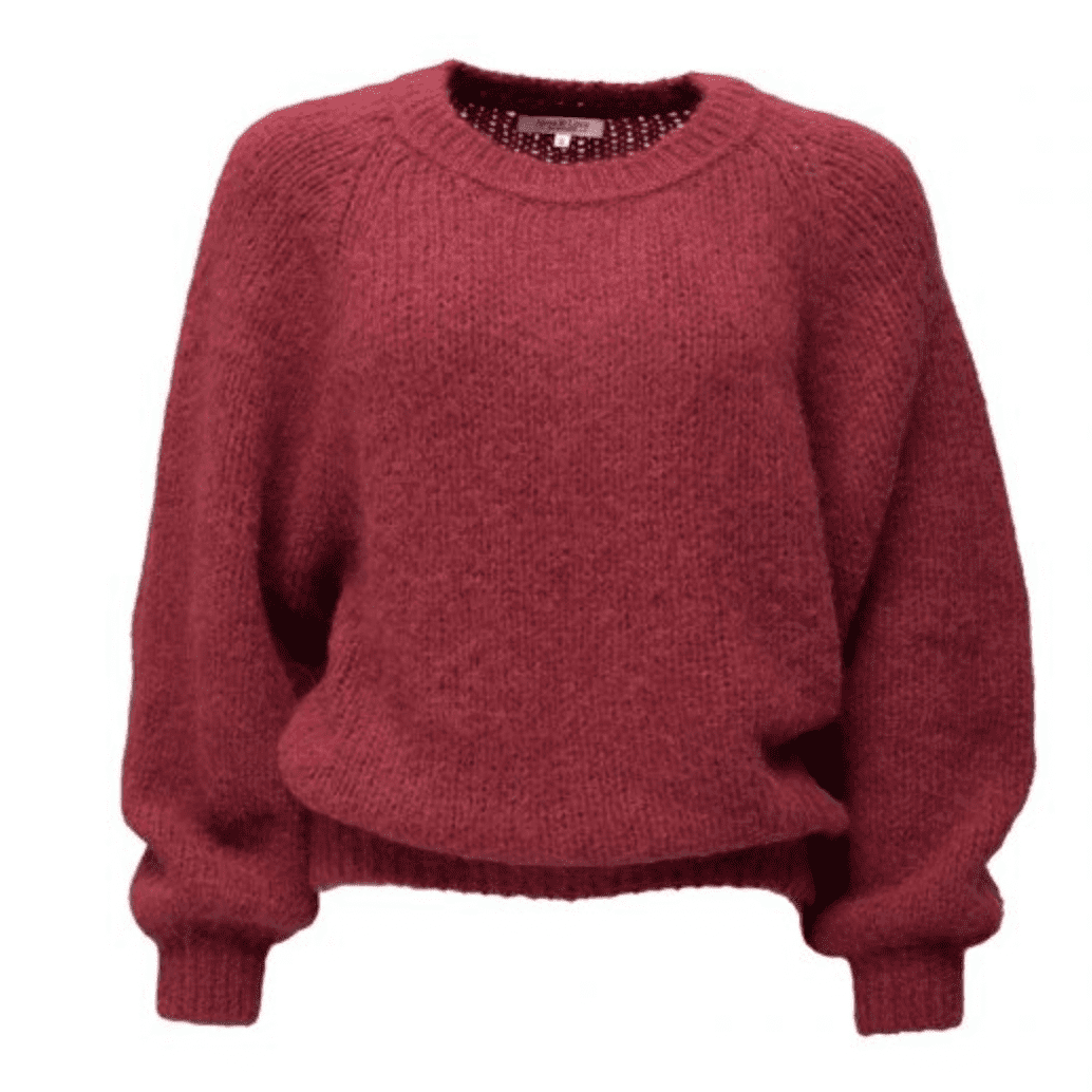 Pullover aus Alpaka und Bio-Baumwolle
