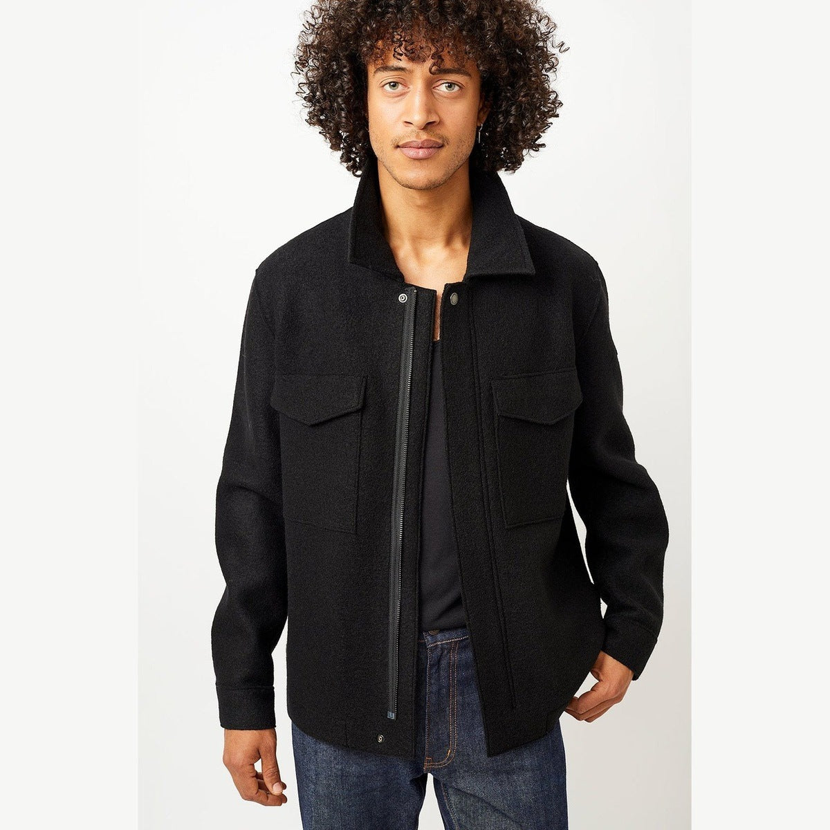 Jacket Clent, schwarz
